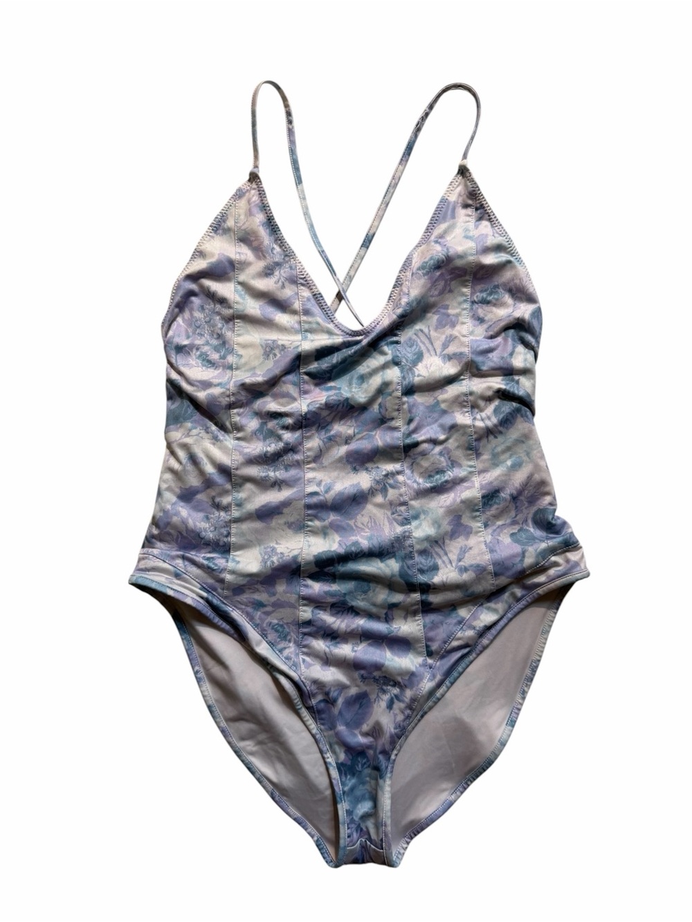 LoveShackFancy Shailee Floral One Piece Swimsuit